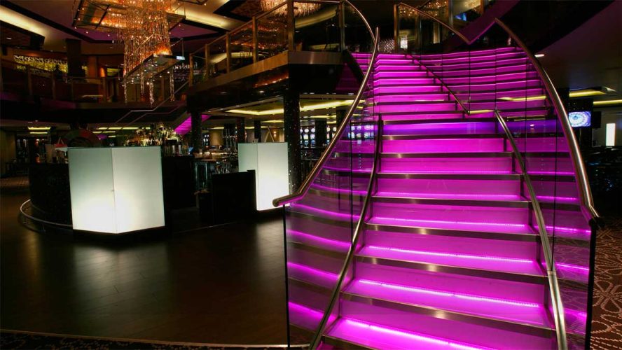 Network-Lighting-Empire-Casino-London-Stairs-LEDs