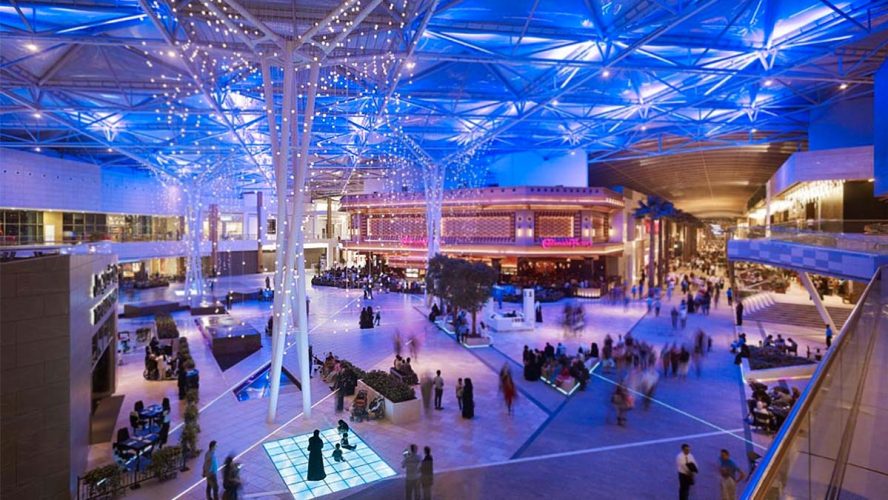 network-lighting-Kuwait-Grand-Avenues-Shopping-Mall